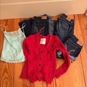Little Girls Bundle of Clothes (Abercrombie, Hollister, Forever21)